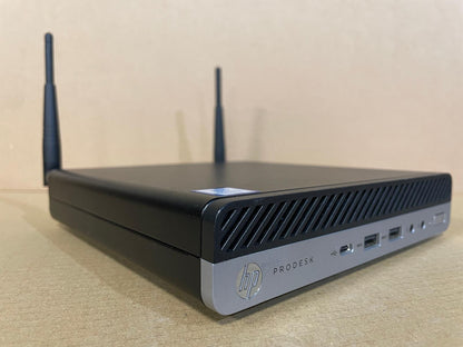 Prodesk 600 G5 mini PC| 8GB | 128GB SSD | i3-8100T | WiFi