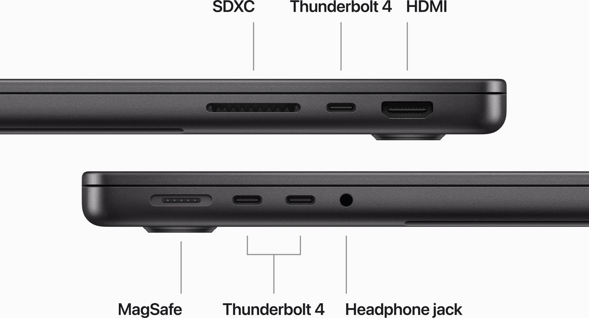 MacBook Pro 2023 14" M3 (Frans)